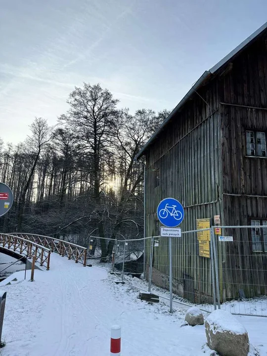 Trwa remont młyna nad Lutynią