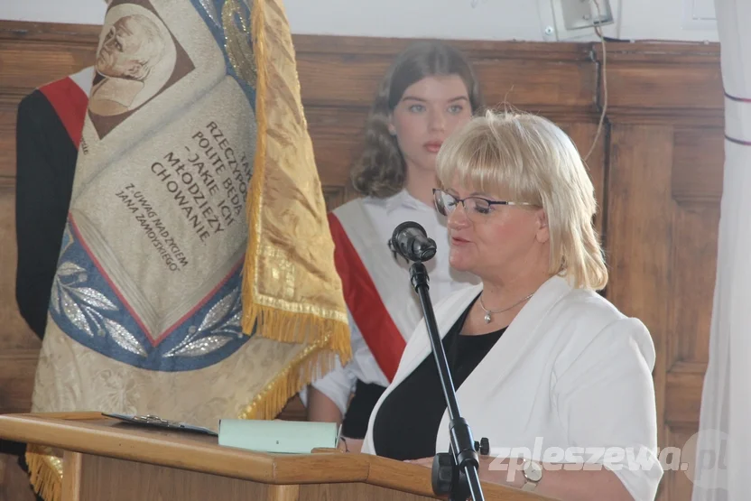 Rozpoczęcie roku szkolnego w I Liceum Ogólnokształcącym w Pleszewie