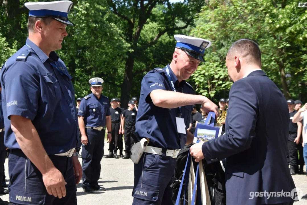 Podsumowanie 34. Konkursu "Policjant Ruchu Drogowego 2024" - finał  wojewódzki w Gostyniu