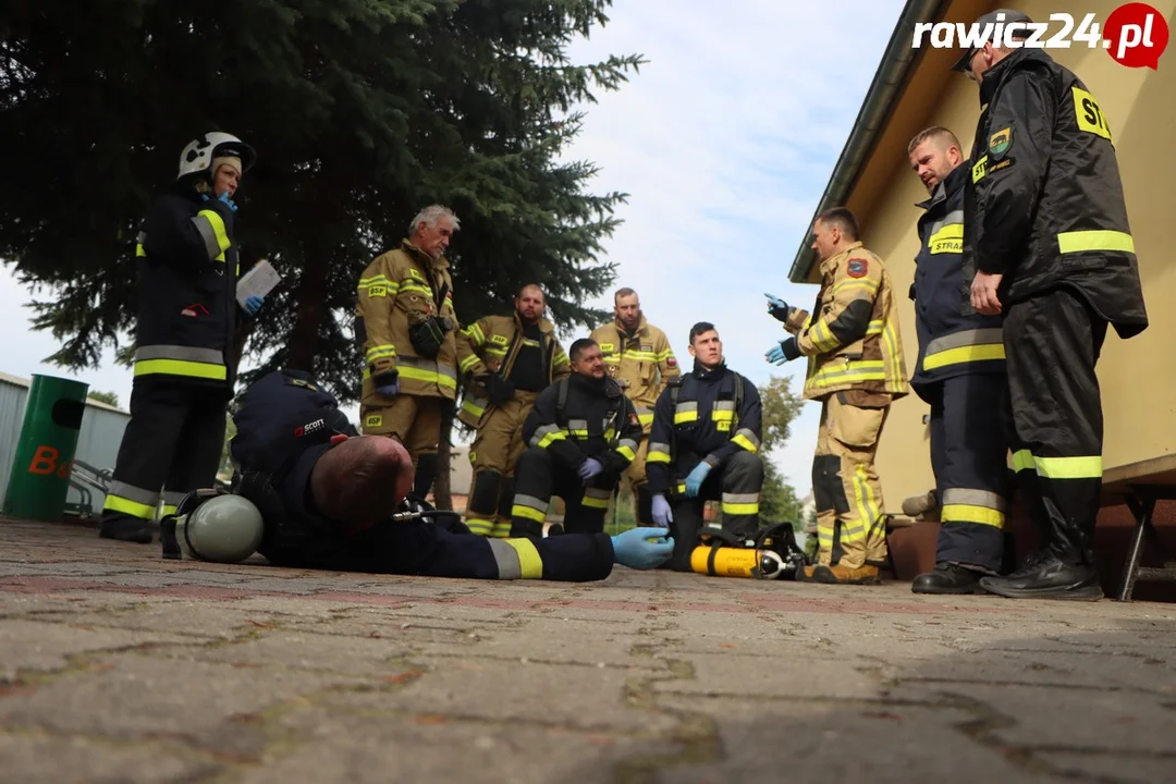 Warsztaty szkoleniowe w Sarnowie dla strażaków ratowników OSP