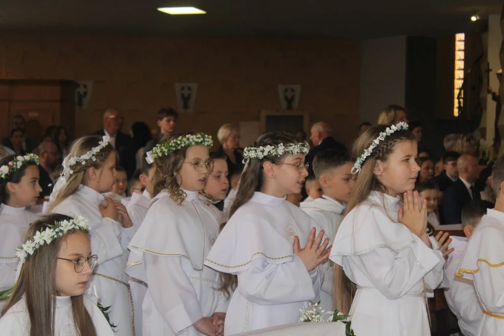 Pierwsza Komunia Święta w parafii św. Antoniego Padewskiego w Jarocinie