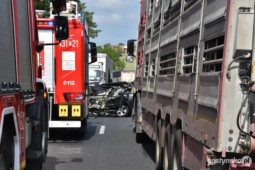 Tragiczny wypadek drogowy na DW 308, na odcinku Kunowo - Lubiń