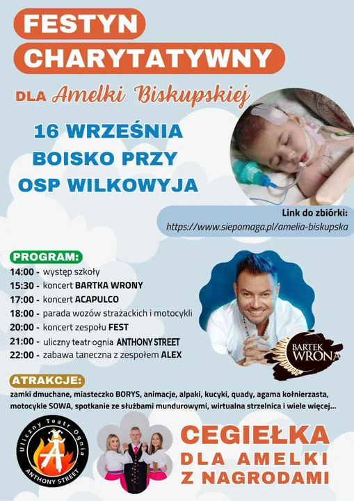 Pomoc dla Amelki Biskupskiej z Wilkowyi