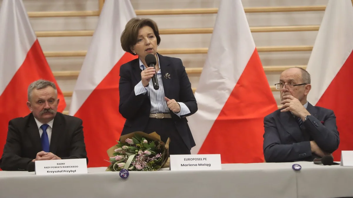 Marlena Maląg w Miejskiej Górce. "W Polsce nie dzieje się dobrze" [ZDJĘCIA] - Zdjęcie główne