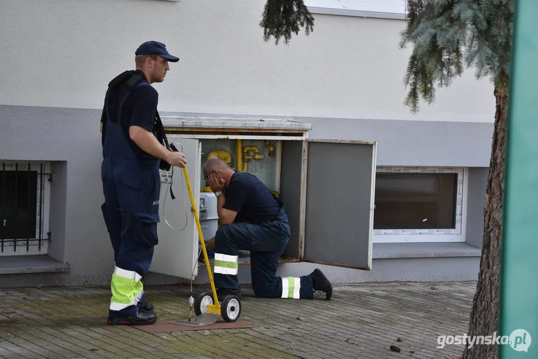 Gaz ulatniał się w budynku SP ZOZ w Gostyniu