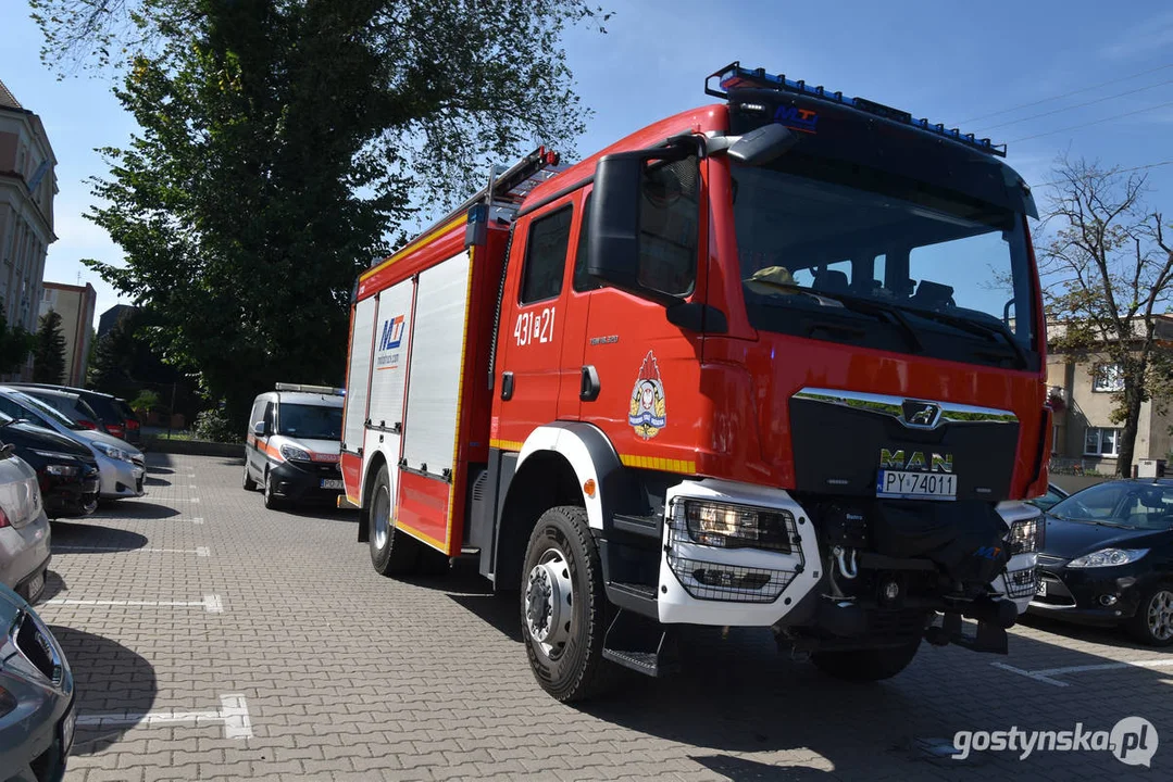 Gaz ulatniał się w budynku SP ZOZ w Gostyniu