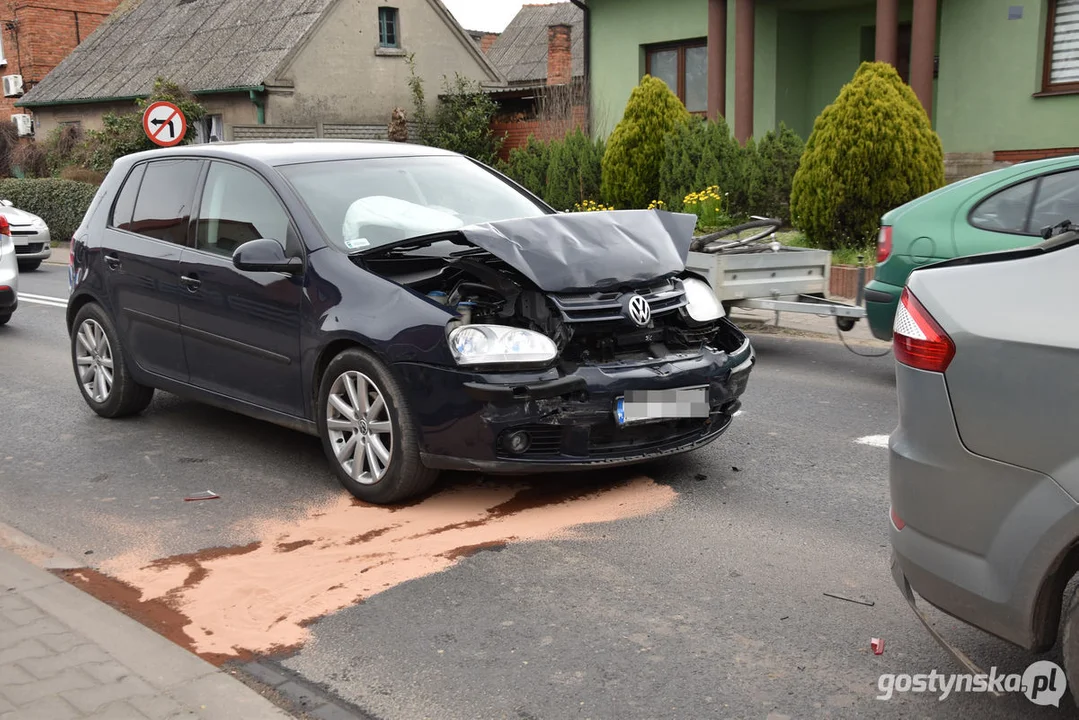 Zdarzenie drogowe w Kunowie