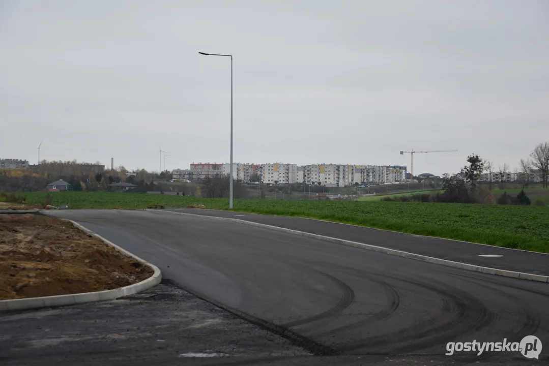 Budowa nowej drogi-łącznika, al. Niepodległości w Gostyniu