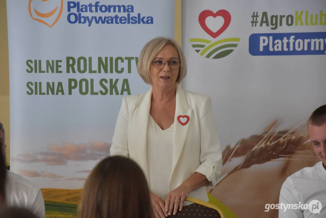 Spotkanie parlamentarzystów PO z rolnikami w Potarzycy