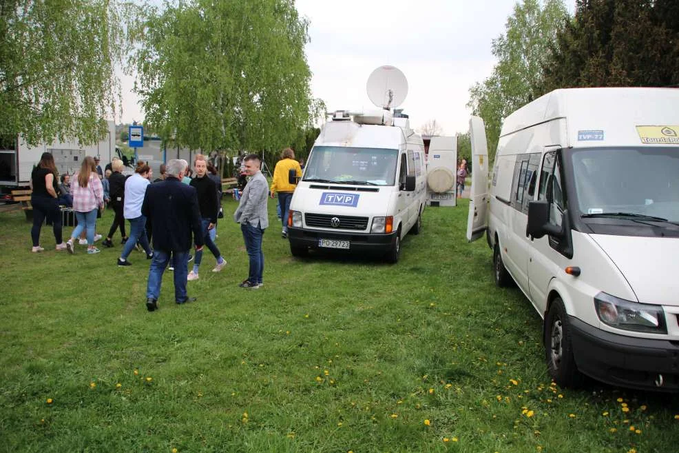 Protest przeciwko budowie ogromnej obowy w Kadziaku