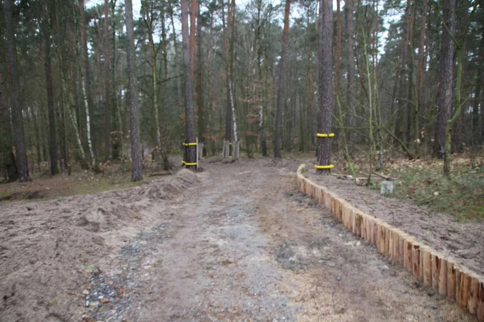 Budowa ścieżki rowerowej do młyna nad Lutynią