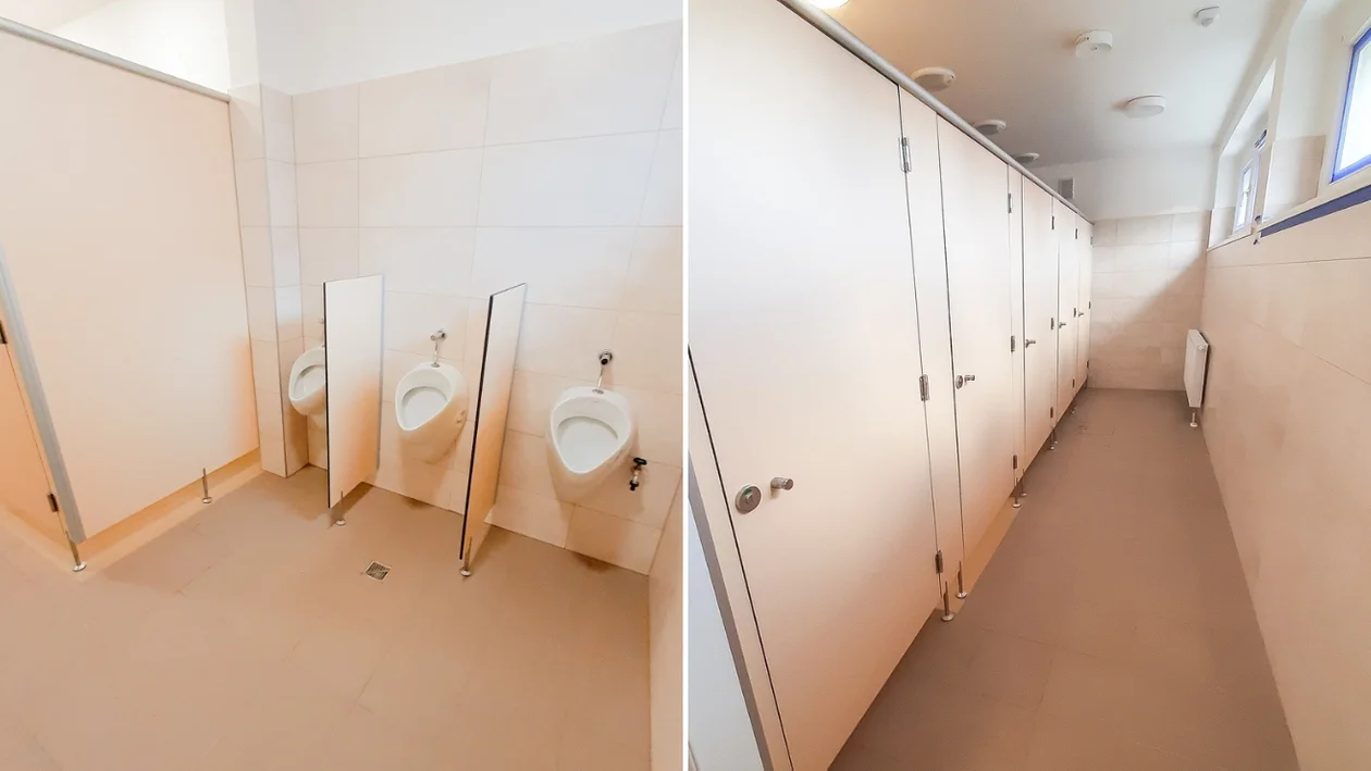 Wyremontowano toalety