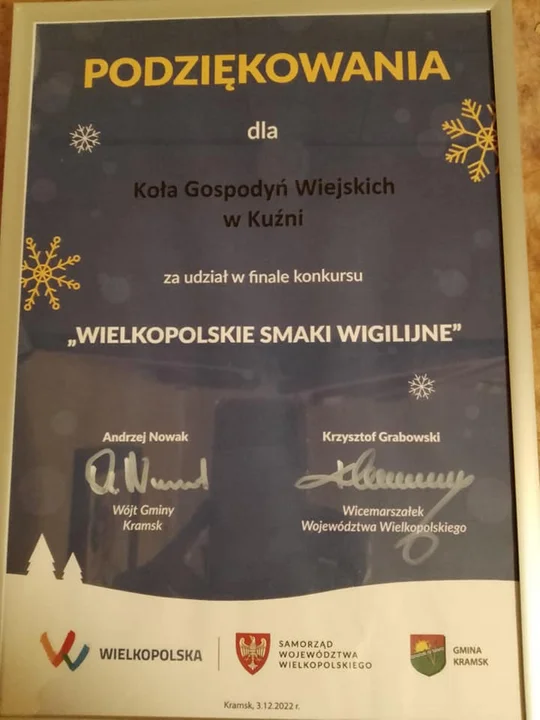 KGW z powiatu pleszewskiego nagrodzone na konkursie w Kramsku