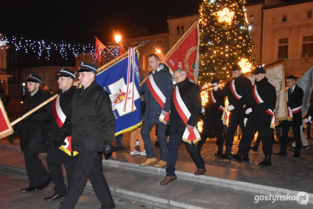 Obchody 105. rocznicy wybuchu Powstania Wielkopolskiego w Gostyniu