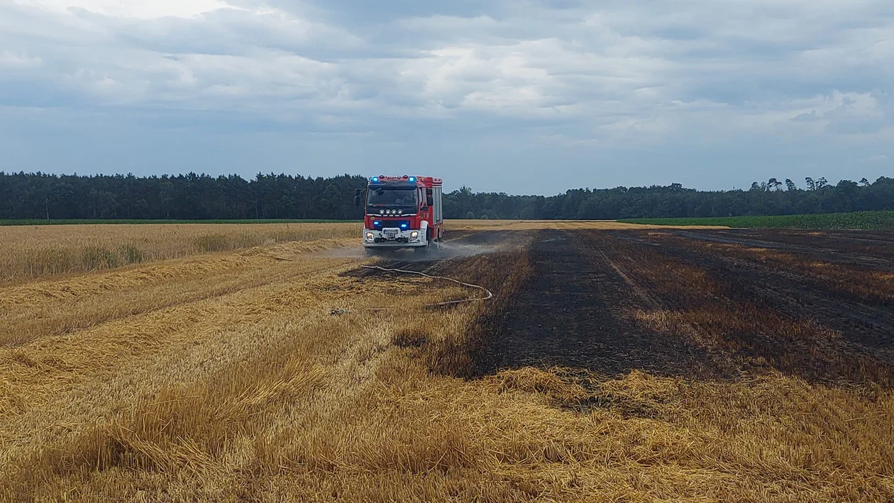 Pożar niedaleko Kołaczkowic