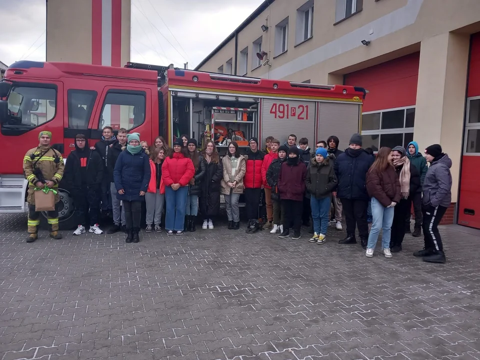 Krotoszyn. Uczniowie odwiedzili strażaków