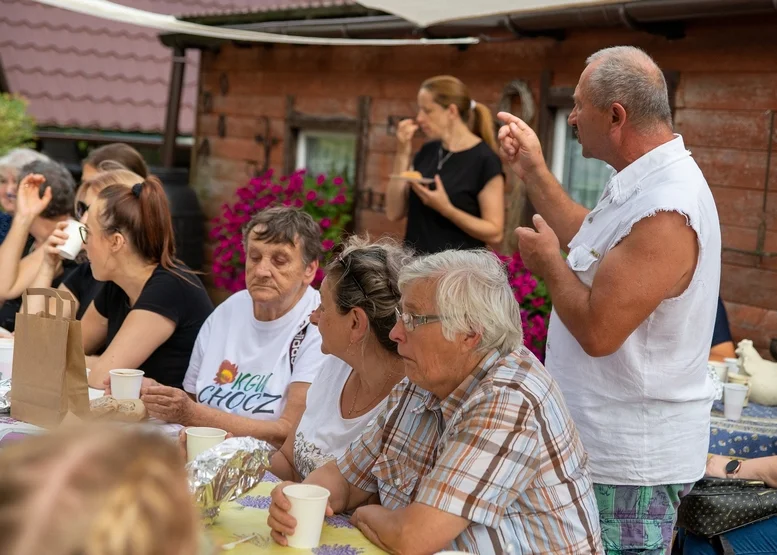 KGW Chocz na wycieczce w "Lawenda 4 you"