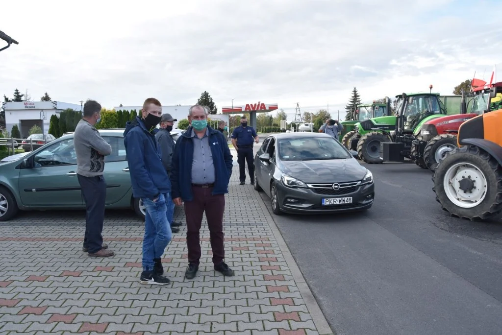 Protest rolników w powiecie krotoszyńskim w 2020 roku