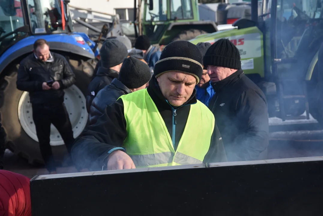 Protest rolników w Jerce przeciwko podpisaniu umowy UE - MERCOSUR