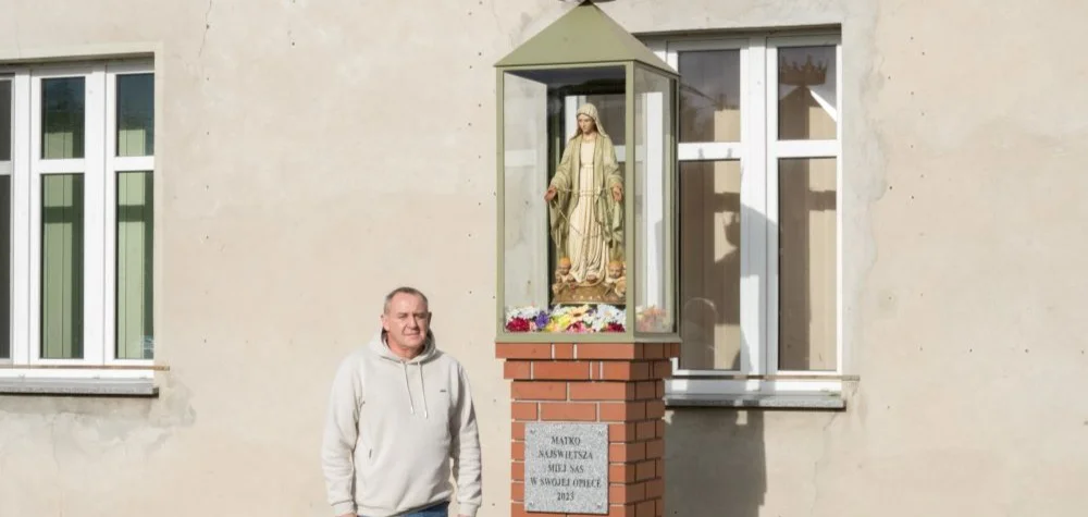 Odnowiono dwie figury Matki Bożej. Jedna stanęła w Mieszkowie, druga będzie w Osieku - Zdjęcie główne