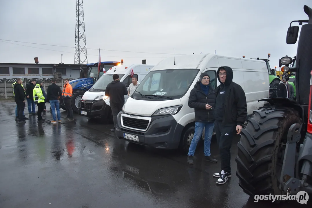 Drugi protest rolników z terenu powiatu gostyńskiego 2024