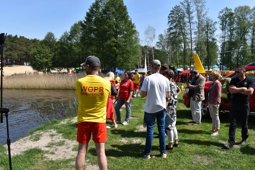 WOPR Gołuchów i OSP Chocz na pikniku służb ratowniczych w Kobylej Górze