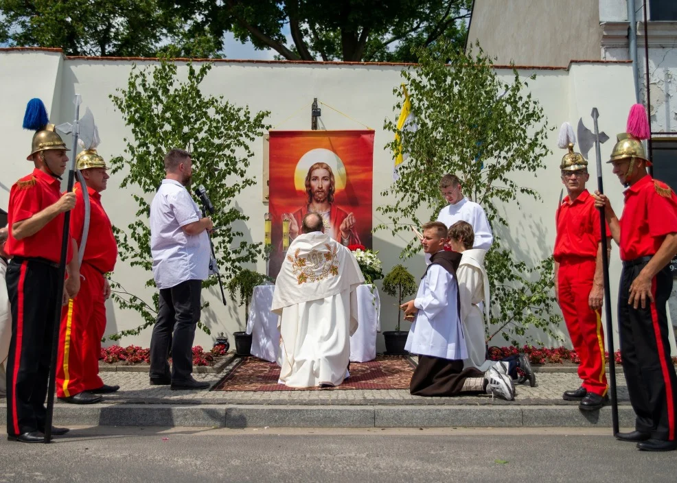 Procesja Bożego Ciała w Choczu