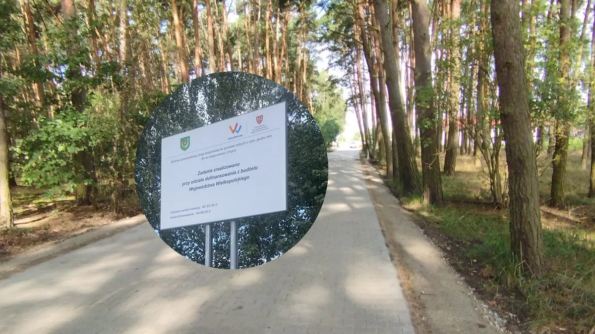 Nowa droga w gminie Pakosław