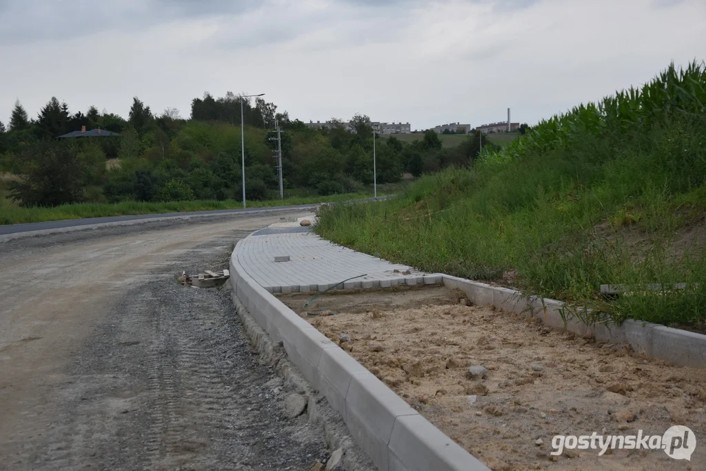 Budowa drogi - łącznika (ul. Leszczyńska - Górna) w Gostyniu