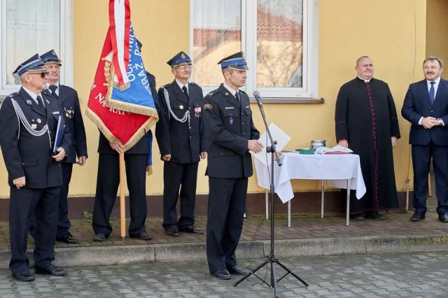 Uroczyste przekazanie samochodu strażackiego dla OSP Nowa Wieś