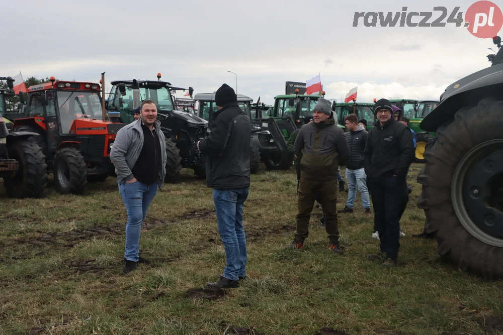 Rolnicy przejechali z gminy Miejska Górka do Rawicza i z powrotem