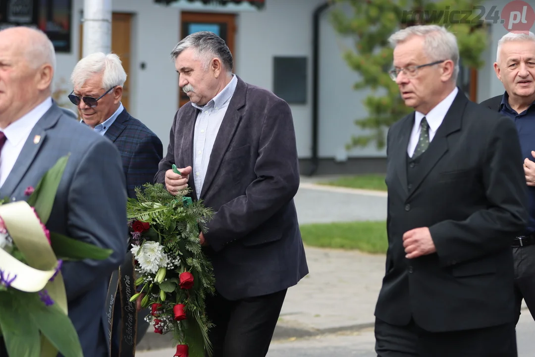 Delegacje na ceremonii pogrzebowej śp. Kazimierza Chudego