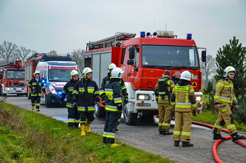 Tragiczny pożar w Polskich Olędrach