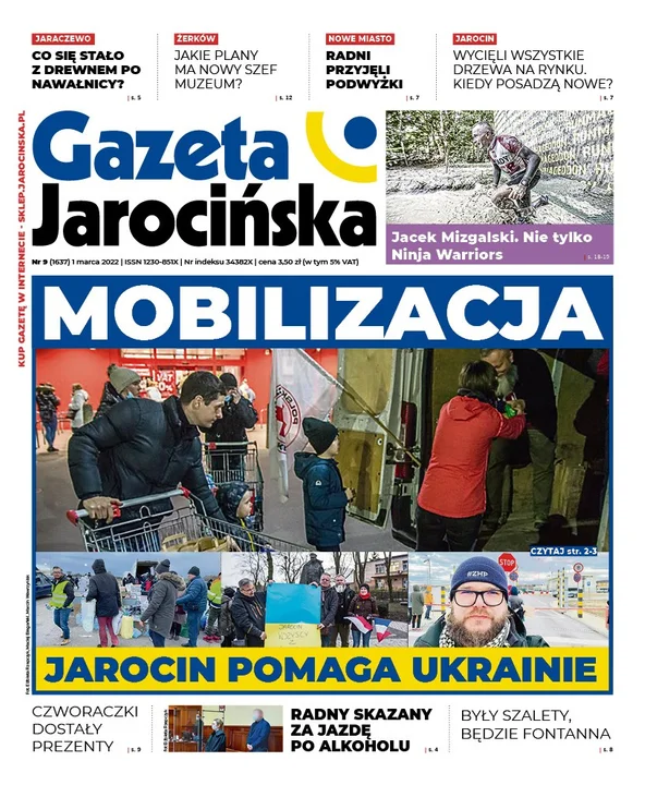 Jedynka Gazety Jarocińskiej z 2022