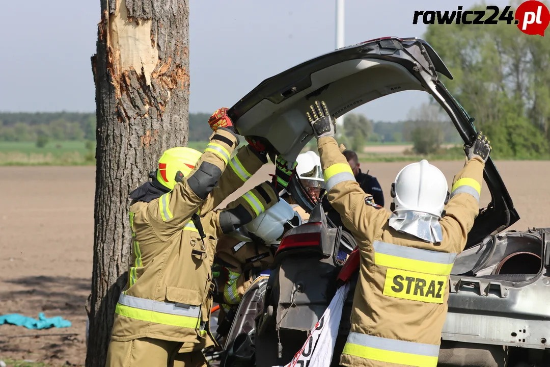 Wypadek śmiertelny na trasie Łaszczyn-Sarnówka