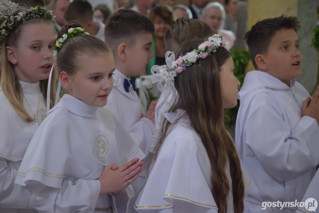 Pierwsza Komunia Św. w parafii św. Mikołaja w Krobi