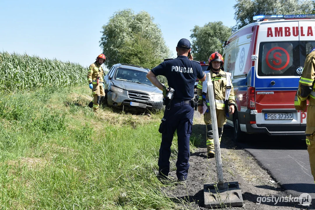 Wypadek drogowy w gminie Piaski (Szelejewo)