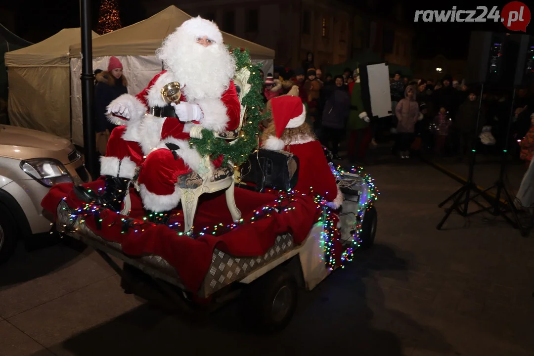 Spotkanie ze Świętym Mikołajem na Rawickim Jarmarku Bożonarodzeniowym