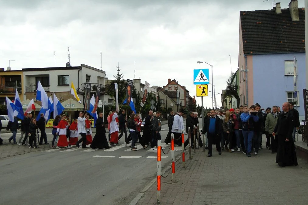 Symbole Światowych Dni Młodzieży w Jarocinie (2014)