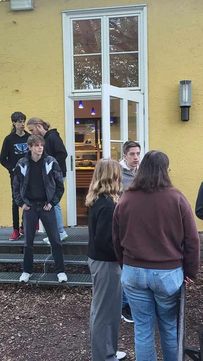 Uczniowie ZSP nr 1 w Jarocinie w Schlüchtern