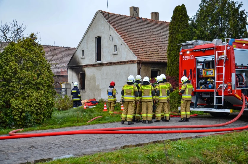 Tragiczny pożar w Polskich Olędrach