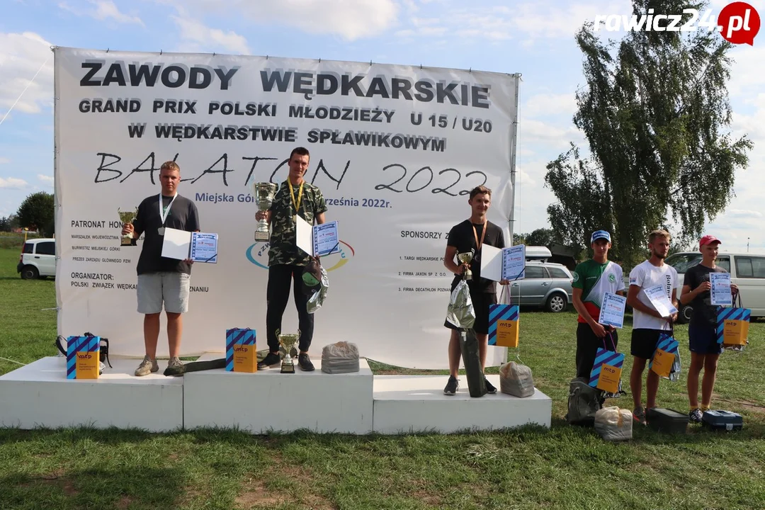 Grand Prix Polski Młodzieży U15/U20 w Wędkarstwie Spławikowym nad Balatonem w Miejskiej Górce