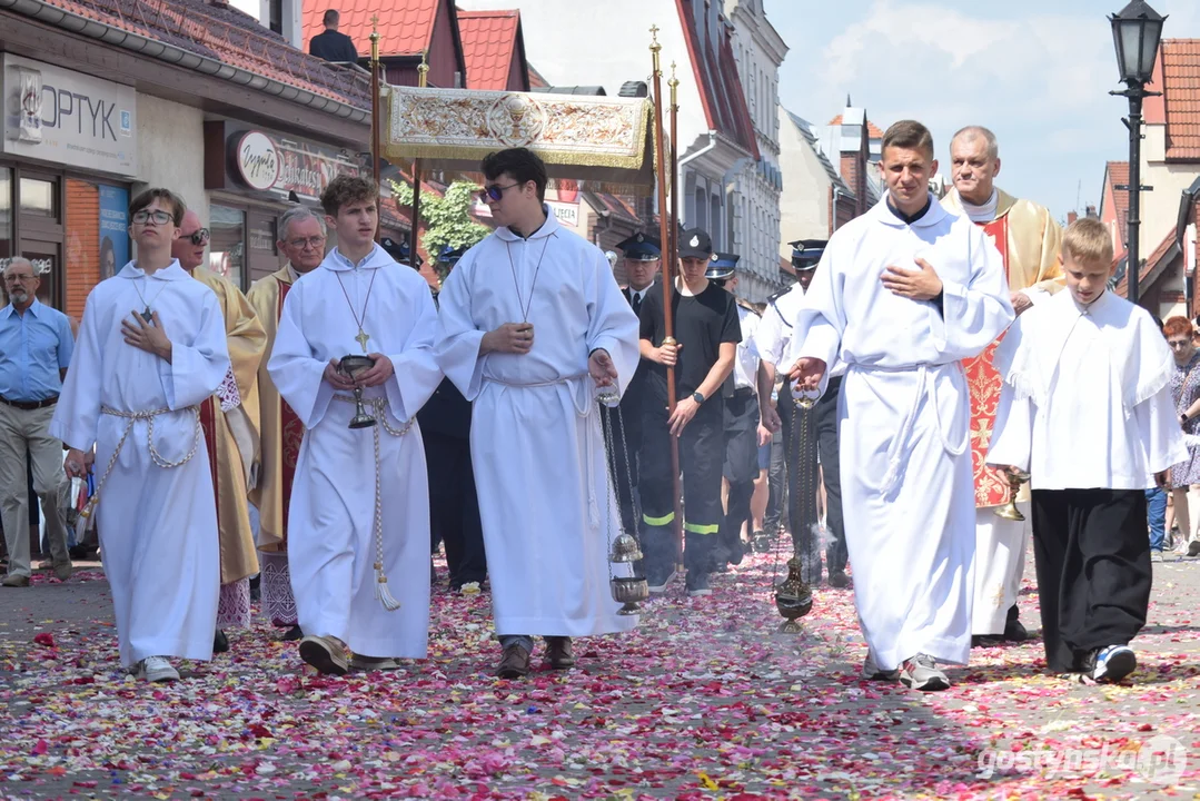 Procesja Bożego Ciała w Gostyniu 2024