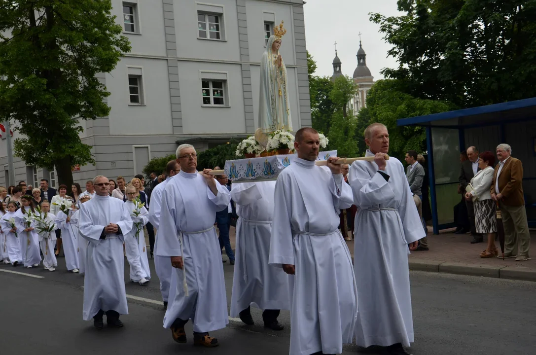 Procesja Bożego Ciała ulicami Krotoszyna w 2016 roku