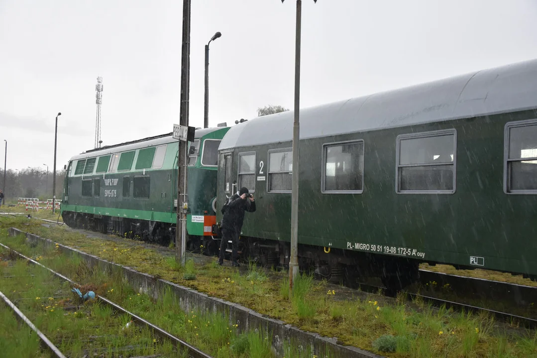 Pociąg turystyczny Baszta na linii Gostyń - Leszno