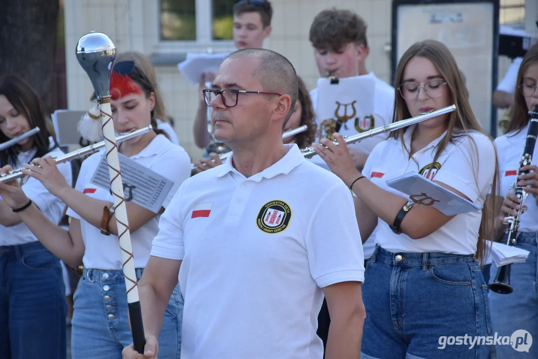 II Festiwal Orkiestr Dętych w Gostyniu - koncert na gostyńskim rynku