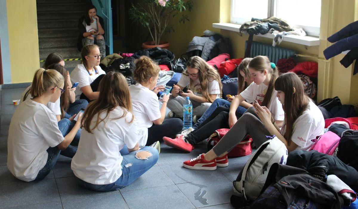 "Masz Moc" . Fundacja "Ogród Marzeń" organizowała duży projekt dla wolontariuszy.