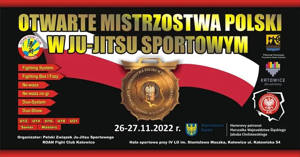 Miejskogóreczanie na Otwartych Mistrzostwach Polski w  Ju-Jitsu Sportowym