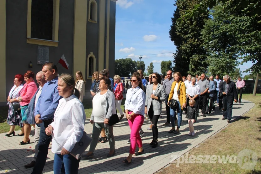 Odpust i wprowadzenie nowego księdza w Kuczkowie