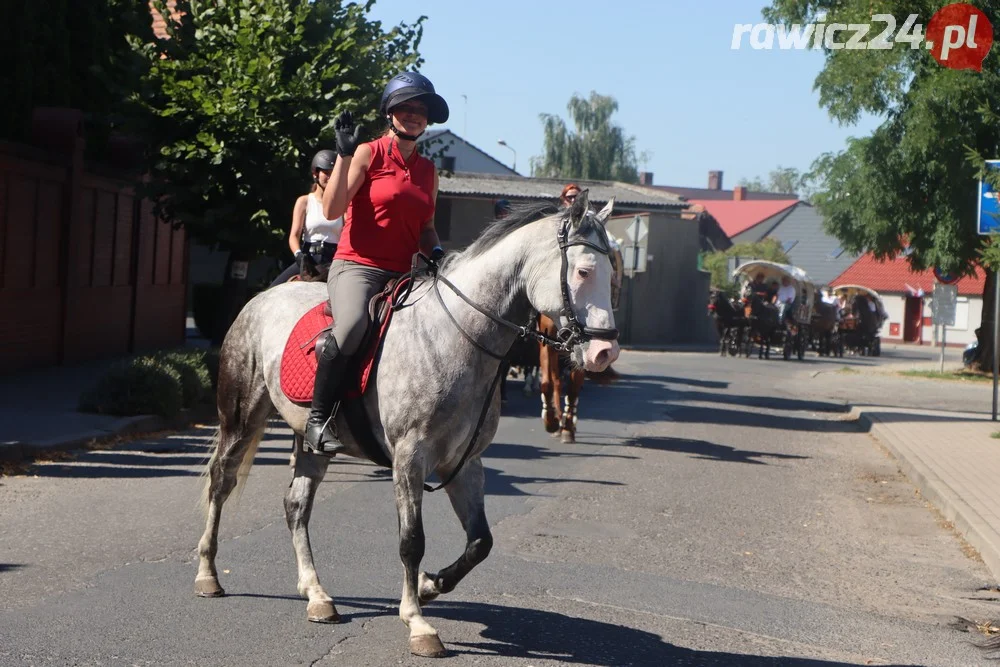 IV Rajd Konny Śladami Rodziny Czartoryskich - start w Starym Sielcu